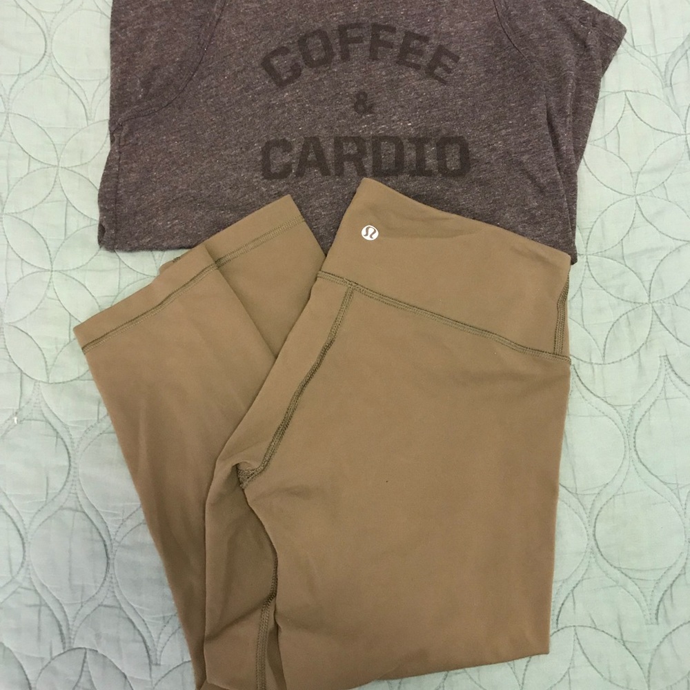Lululemon Wunder Under Crop Tights